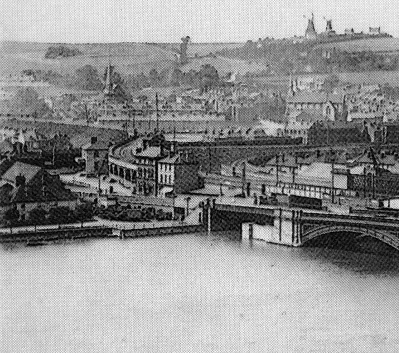 Rochester Bridge Station in 1905.
